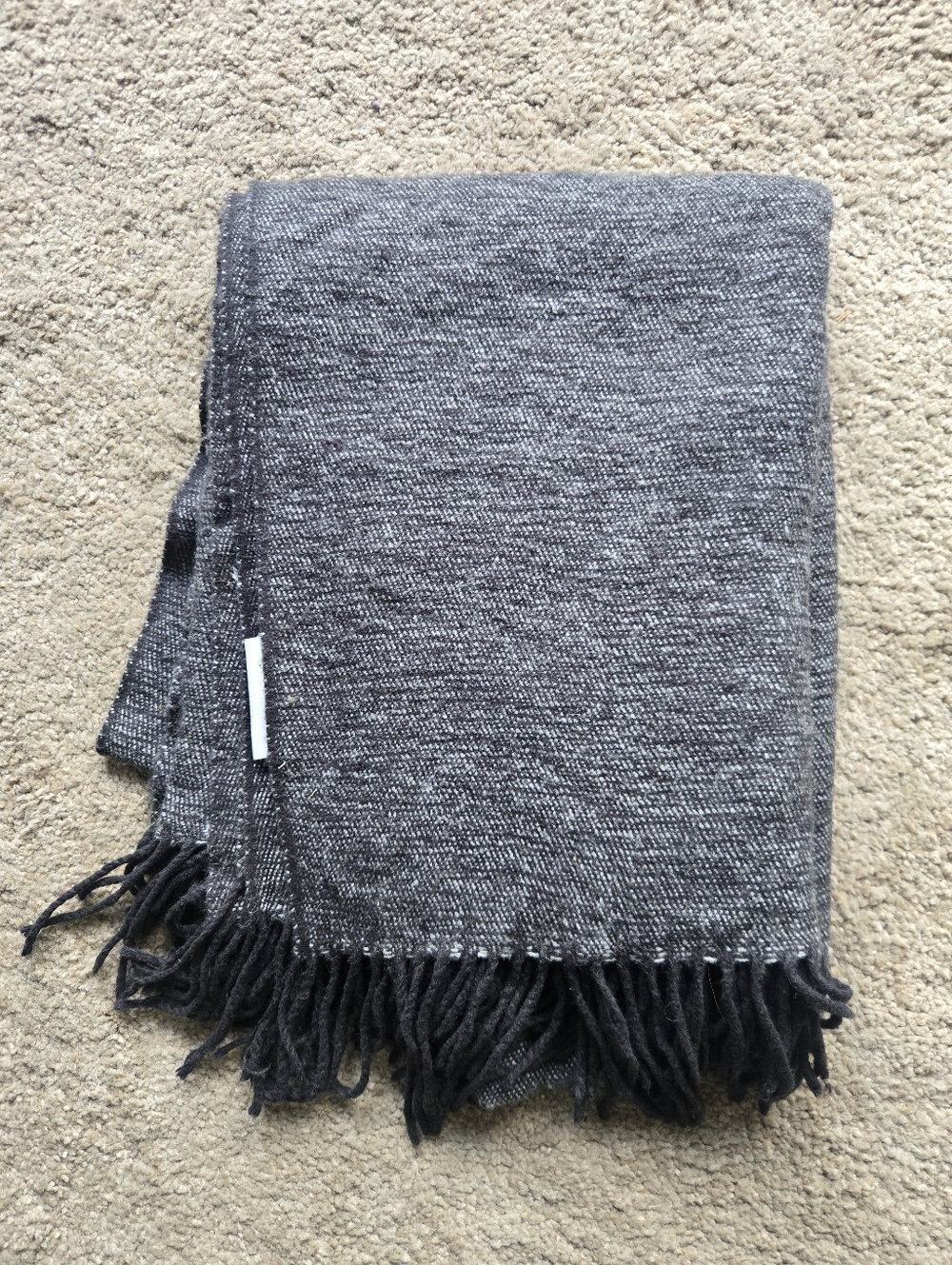 West Elm Soft Acrylic Throw Blanket 44x56"
